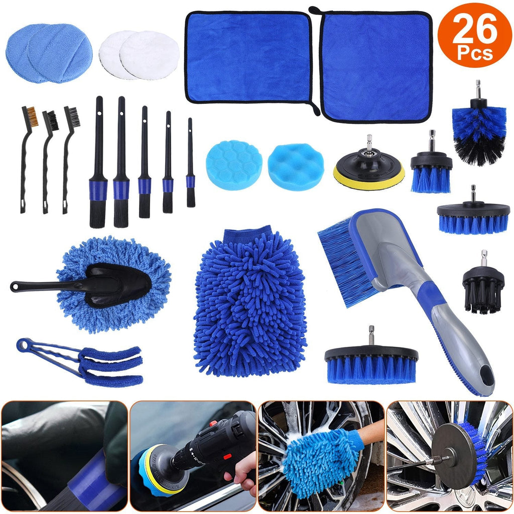 26Pcs Ultimate Detailing Kit