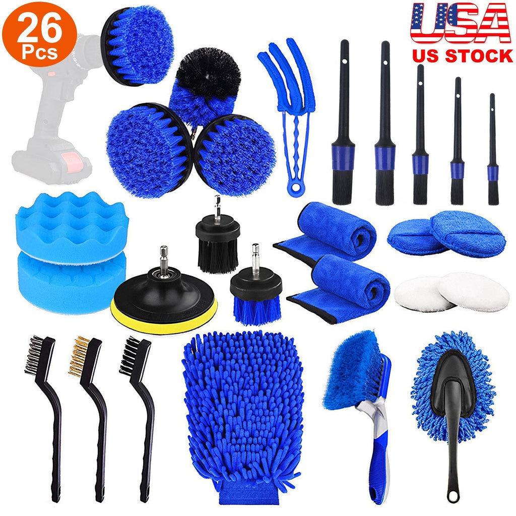 26Pcs Ultimate Detailing Kit