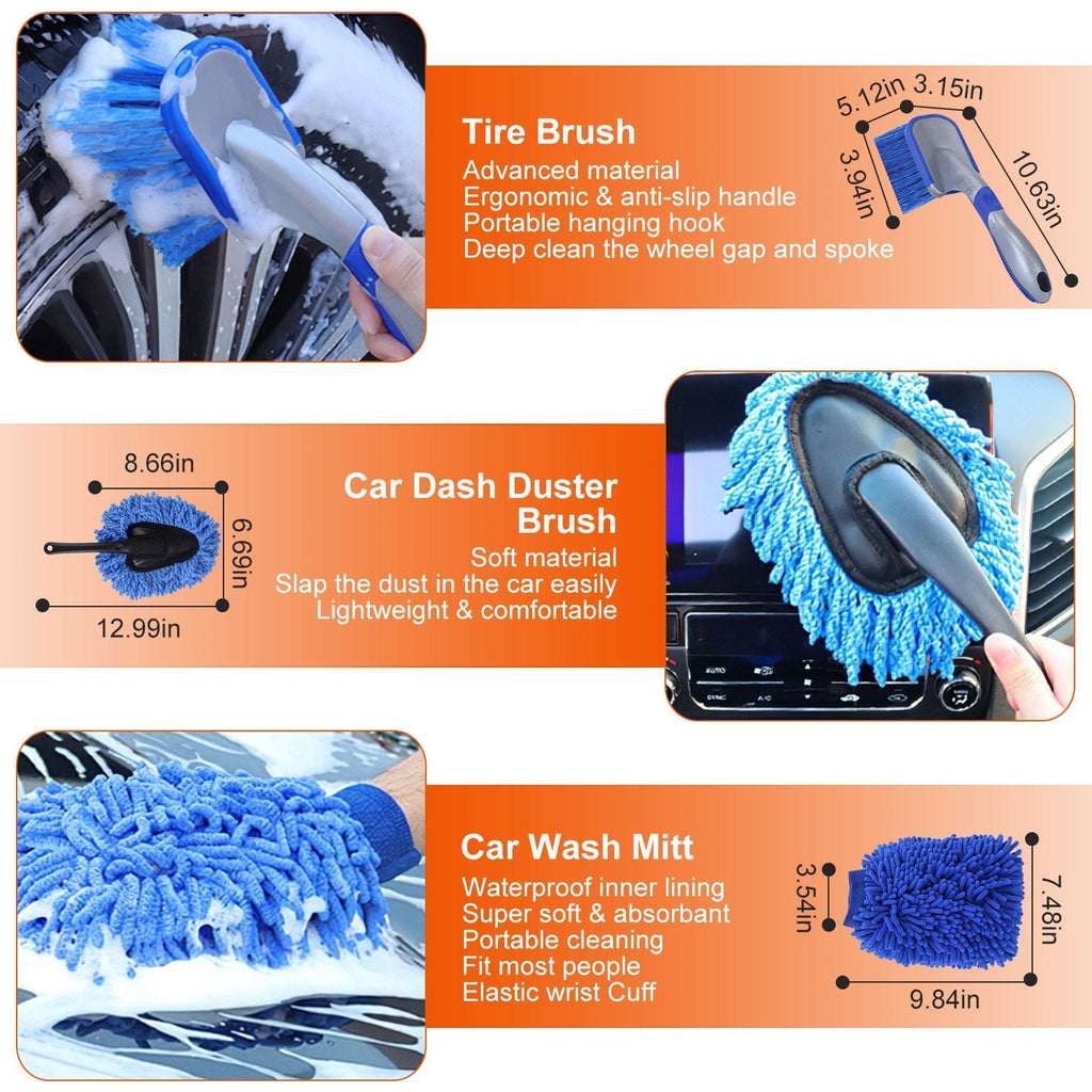 26Pcs Ultimate Detailing Kit