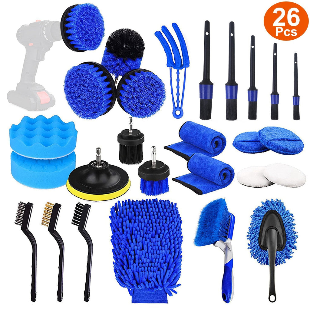 26Pcs Ultimate Detailing Kit