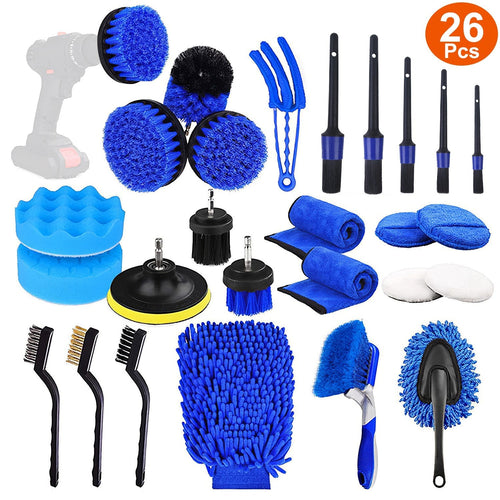 26Pcs Ultimate Detailing Kit